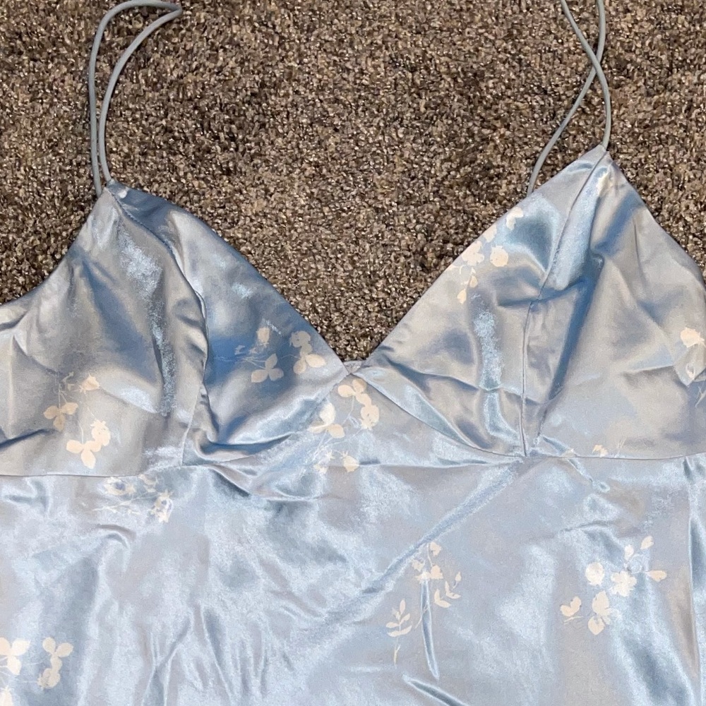 Princess Polly Stargazing mini dress blue floral - Picture 10 of 11